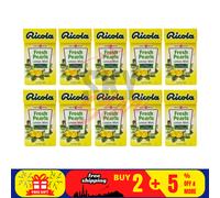 10 pezzi Ricola erbe senza zucchero perle fresche limone menta rinfresco gomm...