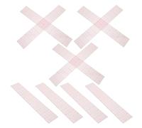 10 Pezzi Righello Trasparente Flessibile da 12 Pollici per Modellista | PVC Chiaro, per Cartamodelli e Capi, Studenti di Moda, Aule e Laboratori di Cucito