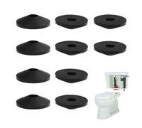 10 pezzi rondelle di tenuta per cassetta WC, rondelle in gomma da 6mm per serbatoio WC antiscivolo kit di guarnizioni per riparazione WC