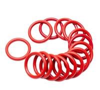 10 Pezzi rosso Guarnizioni di tenuta O-Ring, 85.32mm x 92.38mm x 3.53mm, 3.53mm Filo Diametro, 85.32mm ID, 92.38mm OD, Rondella di tenuta metrica