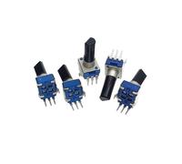 10 pezzi RV09 09 tipo potenziometro verticale B10K B20K B50K B103 B203 B503 lunghezza albero semi-astina 3 pin 18 mm(20K Ohm)