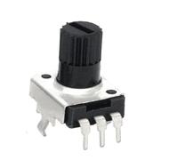 10 pezzi RV09 verticale albero da 12,5 mm 1k 2k 5k 10k 20k 50k 100k 0932 resistore regolabile 9 tipo 3pin potenziometro di tenuta IBUW(10K Ohm)