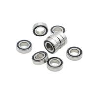 10 pezzi S688-2RS 8X16X5 mm Cuscinetto a sfere in acciaio inossidabile 688RS Cuscinetto a sfere antiruggine for mulinello da pesca S688-2RS