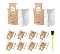 10 Pezzi Sacchetti per Aspirapolvere, Sacchetti per ECOVACS Deebot N8+ N8 Pro+ T8 T8+ T8 AIVI T8 AIVI+ T8 MAX T9+ DX93 DDX96 Sacchetti per Aspirapolvere Riutilizzabili per Yeedi K781+ Aspirapolvere