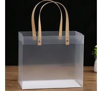 10 pezzi Sacchetti regalo trasparenti per confezionare e conservare regali per le festività di San Valentino, matrimoni, compleanni, scatole per lo stoccaggio 20*9*15cm,13,5*7*15 cmBlocchi di colorePo