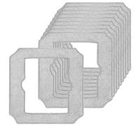 10 Pezzi Salviette di Ricambio Compatibile con Ecovacs Winbot Mini, Salviette Microfibra Lavabili W-CC02-0012, Kit Ricambio Panni Pulizia per Ecovacs Winbot Mini Robot Lavavetri Finestra