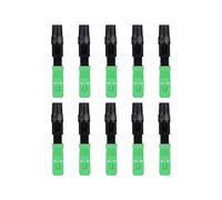 10 Pezzi SC APC Fibra Ottica Fast Cold Quickly Connettore Cavo Adattatore Ottico Monomodale
