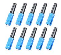 10 pezzi SC-UPC Connettore rapido per fibra ottica Connettori rapidi per fibra ottica per cavo in fibra a farfalla da 2 mm x 3 mm