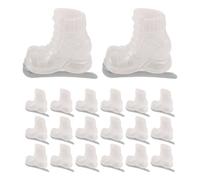 10 Pezzi Scarpe da Bambola Pattini a Rotelle Mini in Plastica | Set, per Bambole e Miniature, Design Realistico, Giochi di Gruppo e Storie Creative