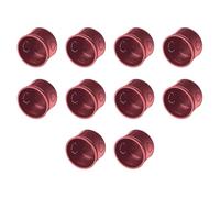 10 Pezzi Scatola 502 Da Incasso Ø65x42mm, Tondo Interasse 60mm Per 2 Moduli, Cassetta Da Incasso, Montaggio A Parete, Scatola di Distribuzione e Derivazione