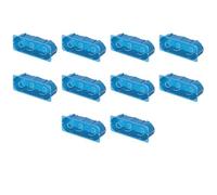 10 Pezzi Scatola 506/507 Cartongesso 193x72x50mm, Rettangolare Per 6/7 Moduli, Cassetta Da Incasso, Montaggio Da Cartongesso, Scatola di Distribuzione e Derivazione