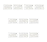 10 Pezzi Scatola Esterna 504, Cassetta da Parete Portafrutti 4 Moduli, 149 x 90 x 47 mm, IP40, Colore Bianco, Compatibile con Serie Civili
