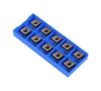 10 pezzi/scatola inserti in metallo duro, inserti in metallo duro CNC con scatola di immagazzinaggio, inserti in metallo duro CNC fresa tornio utensili per tornitura CCMT09t304 CCMT32.5