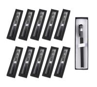 10 Pezzi Scatola Regalo per Penna 18x5,2x2,5cm, Scatole Matite Caso Vuoto, Scatola per Gioielli, Singola Penna con Cuscino, Stilografica Scatole Regalo per Forniture Souvenir Affari Compleanno (set A)