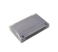 10 pezzi scatole resistente ai graffi Custodia in plastica trasparente per Nintendo SNES (super NES) Game cartuccia protezioni copertura