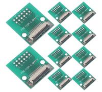 10 Pezzi Scheda Convertitore Fpc 12p 2,54/1,0 in PVC e Stagno | Connessioni Affidabili, Installazione Semplice, per Laptop e Cavi Piatti 12p, Prototipazione Elettronica e Test Pcb