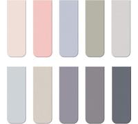 10 Pezzi Segnalibri Magnetici Marcatori di Pagina Magnetica Set di Pennarelli Assortiti per La Lettura degli Studenti (Stile Classico, 2,3 x 0,8 Pollici)