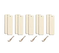 10 Pezzi Segnalibri Non Finiti Con Filo Etichette Appese Non Fini