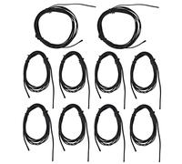 10 Pezzi Sensore Temperatura, Sonda Termistore, Punta a Goccia, Connettore Resina Epossidica, Cavo 2 Metri - Risposta Rapida, Alta Precisione, Adatto a Controllo Termico e (10K B3950)