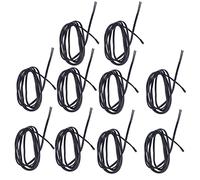 10 pezzi Sensore termistore in PVC e resina epossidica Sonda di temperatura per elettrodomestici Alta precisione 1 m (100K B3950)