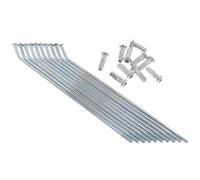 10 pezzi/set 10" 12" 14" 16" 17" 19" cerchio anteriore o posteriore mozzo ruota raggi for XR CRF BBR Dirt Pit Bike(14 Inch)