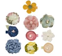 10 Pezzi Set 10 Mollette Chioma Bambina Fiore, Leggere | Bambine e Neonate, Facile da Usare, Stile Classico e Fashion, per Uscite e Feste di Compleanno Colore Casuale