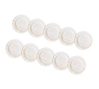 10 pezzi/set Baby Proof Electric Socket Copre 2 Pin EU Socket Plug Guard con invisibile per la sicurezza dei bambini