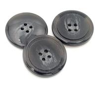 10 pezzi/set bottoni di resina per cuciture di abiti blazer e camicie bottoni a 4 fori