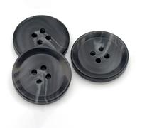 10 pezzi/set bottoni di resina per cuciture di abiti blazer e camicie bottoni a 4 fori