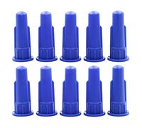 10 Pezzi/Set Cilindrico Cono Ugello Pratico Calafataggio Ugello Silicone Sigillante Dispenser per Cartuccia Calafataggio Pezzo di Ricambio