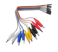 10 pezzi/set di cavi di collegamento con morsetto di prova a coccodrillo e filo femmina for Micro:bit Microbit