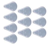 10 pezzi/set di coperture per pennelli per trucco, protezione per pennelli cosmetici, riutilizzabili, per il trucco dei cittadini