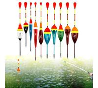10 Pezzi Set di galleggianti da pesca Galleggianti e Bobine da Pesca Schiuma Galleggiante da Pesca Scivolare i Galleggianti da Pesca Galleggiante Pesca Galleggiante Trota Galleggianti per Pesca (2#)