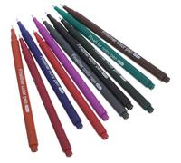 10 Pezzi Set di Penne per Hand Lettering, Colori Rapidi, Punta | Scrittura Fluida, Leggero e Portatile, Uso in Ufficio e Famiglia, Accessorio per Disegno e Note