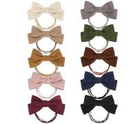 10 pezzi/set fiocchi for capelli da cheerleader, 4 pollici, elastici for, for donne e ragazze, accessori for, copricapo Per Cheerleader