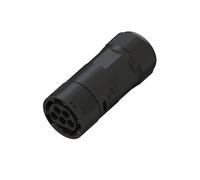 10 pezzi/set IP68 cavo a crimpare a vite a 5 pin presa di alimentazione in plastica impermeabile connettore di alimentazione 25A cavo pannello/pulsante(EN050-1236-01)