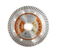 10 pezzi/set lama for sega turbo disco da taglio piastra di 105/115/125 mm ceramica marmo piastrelle pietra smerigliatrice angolare(10pcs 4inch)