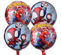 10 pezzi/set "Lui e i suoi amici magici" Set di palloncini, 2 stili disponibili, palloncini in foil, giocattoli e regali per feste di compleanno, bomboniere per feste di Pasqua Alluminio
