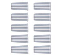 10 pezzi/set make up copertura spazzola make up pennello protettore cosmetico portaspazzolino riutilizzabile organizzatore caso