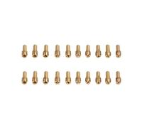 10 pezzi/set mini mandrini adattatori da 0,5 a 3,2 mm compatibili con Dremel mini mandrini adattatori for mandrini in ottone micro for utensili rotanti elettrici(20PCS 2 Sets)