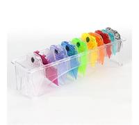 10 Pezzi/set Pettine Limite, Compatibile Con Wahl, Tagliacapelli Elettrico Tagliacapelli Magnetico Guardia Barbiere Macchina Professionale Pettini Guida For Taglio Capelli Y0729(TColor-Boxed)