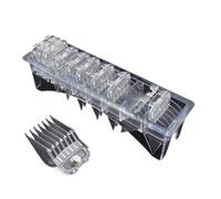 10 Pezzi/set Pettine Limite, Compatibile Con Wahl, Tagliacapelli Elettrico Tagliacapelli Magnetico Guardia Barbiere Macchina Professionale Pettini Guida For Taglio Capelli Y0729(Transparent-Boxed)