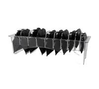 10 Pezzi/set Pettine Limite, Compatibile Con Wahl, Tagliacapelli Elettrico Tagliacapelli Magnetico Guardia Barbiere Macchina Professionale Pettini Guida For Taglio Capelli Y0729(Black-Boxed)