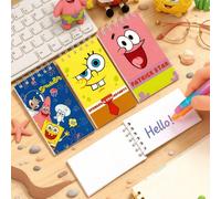 10 pezzi/set Quaderni da appunti carini a tema, 50 pagine per libro, pagine a spirale con cartoni animati, adatti per vacanze, compleanni, contabilità, promemoria, lavoro, studio, ottimo anche come re