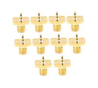 10 pezzi/set SMA femmina telaio montaggio a pannello 4 fori terminale connettore RF adattatore coassiale 5 mm