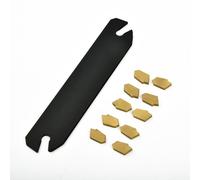 10 Pezzi/Set SPB26 -3 Inserti per Scanalature da TaglioPorta Utensili Tornio Tag