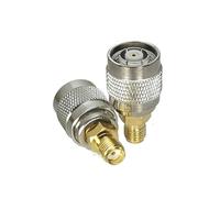 10 pezzi SMA femmina jack a RP-TNC RPTNC maschio jack RF connettore adattatore coassiale