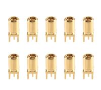 10 pezzi SMB PCB Mount Connector SMB femmina adattatore coassiale
