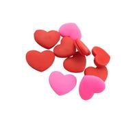 10 Pezzi Smorzatore in Silicone a Cuore per Racchetta da Tennis | Corde e Telaio, Installazione Semplice, Comfort in Gioco, Forma Elastica per Atleti Professionisti