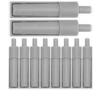 10 Pezzi Smorzatore per Armadio, Rapido Retrofit | Funzionamento Silenzioso e Assorbimento Urti, Plastica e Gomma Morbida, per Cucina e Mobili